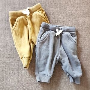 Set of two (2) baby boy joggers